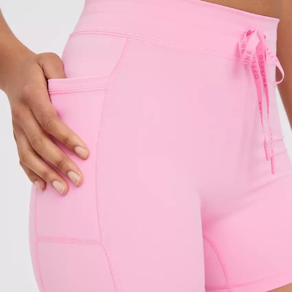 OFFLINE By Aerie Goals Pocket Drawcord 4" Shortie